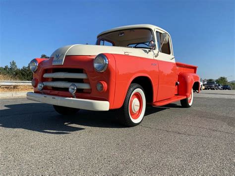 1956 Dodge Truck 318 V8 4 Speed Manual Coral & Beige Frame Off Restoration - Classic Dodge Other ...