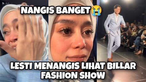 Bunda Lesti Menangis Lihat Pp Billar Fashion Show Air Mata Bahagia