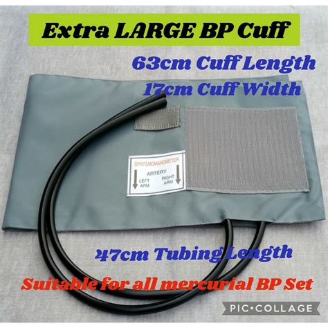 Extra Large And Adult Sphygmomanometer Blood Pressure Replacement Cuff