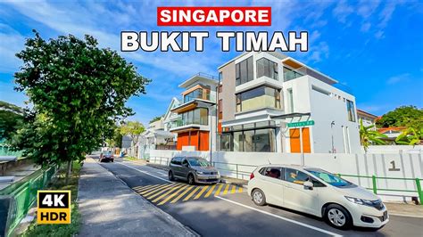 Singapore Prime Residential Area Bukit Timah Singapore Youtube