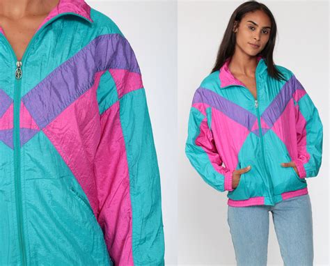 Adult 90s Windbreaker Jacket 53 Off