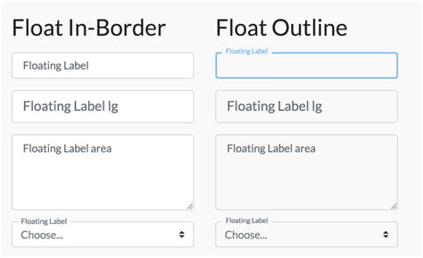 Bootstrap 5 Floating Label Examples Design Talk