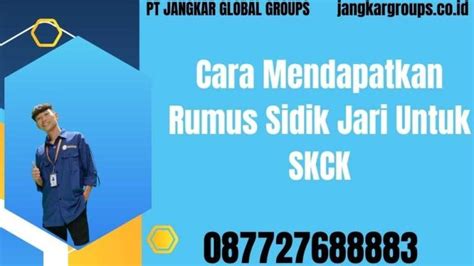 Cara Mendapatkan Rumus Sidik Jari Untuk SKCK Jangkar Global Groups