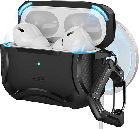 ESR Cyber Armor With HaloLock Magnetic Tough Case For AirPods Pro 2