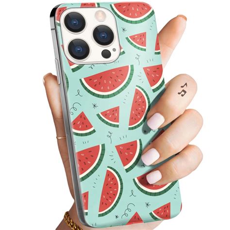 Etui Do Iphone Pro Wzory Owoce Arbuz Ananas Cytryny Obudowa