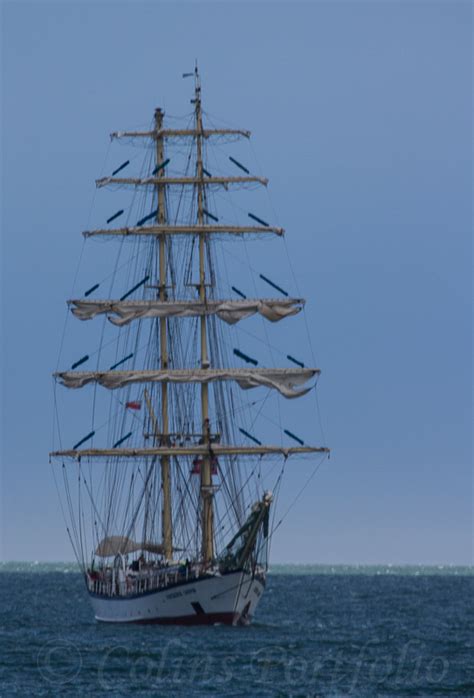 Colins Photography Polish Tall Ship Fryderyk Chopin Built 1992