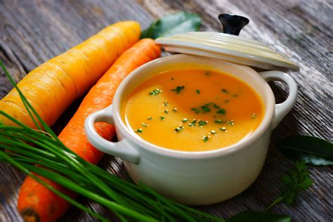 Receita De Sopa De Cenoura Gengibre Cremosa Para Te Aquecer Durante