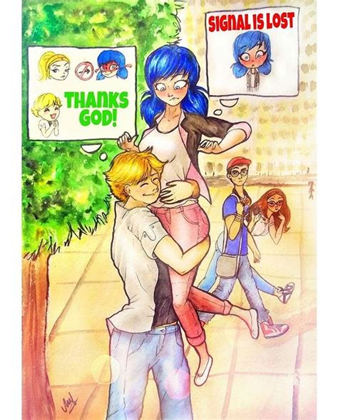 Adrien Learned That Ladybug Is Marinette 😅💞 Miraculousladybug Marinette Adrien Alya Nino