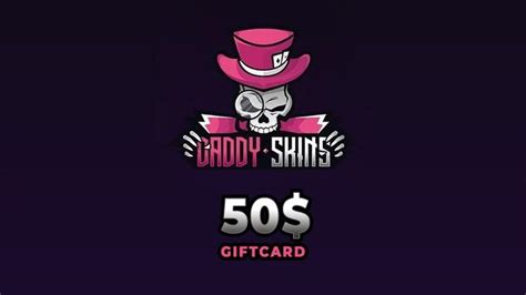 DaddySkins 50 USD Gift Card Godlike Gaming