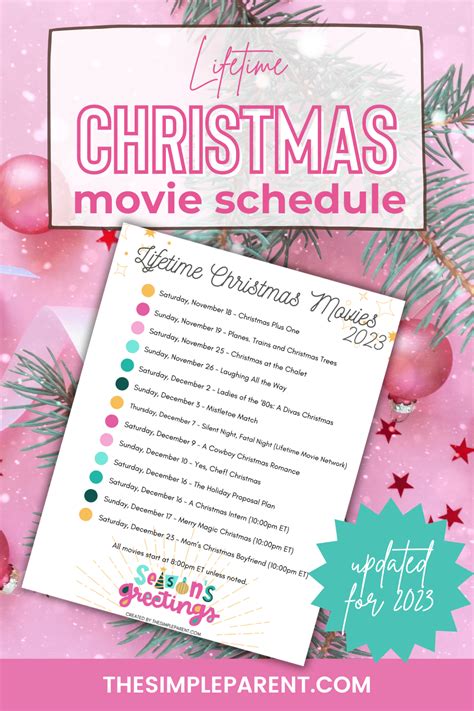 Lifetime Christmas Movies List Updated For 2023