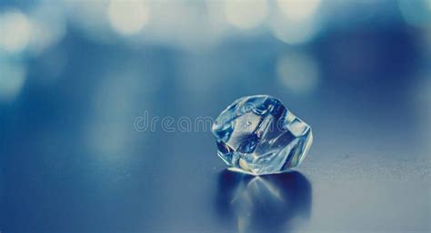 single ice crystal stock image image  light macro