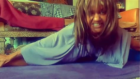 Ginger Moisther In Thumbs Up Mine Hot Milf Stretching Inner Thighs Ripped Shirt Xxx Mobile