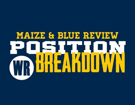 2024 Michigan Football Spring Position Breakdown Wide Receiver Maize