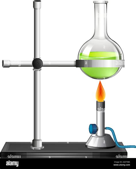 Bunsen Burner And Ring Stand