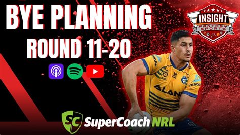 NRL SUPERCOACH BYE PLANNING EVERYTHING YOU NEED TO KNOW TO CLIMB THE