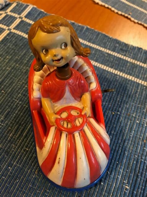 Rare Antique Vintage Wind Up Bumper Car Toy By Irwin Corp In Working Cond Antique Price