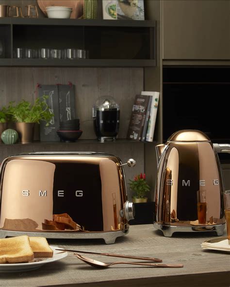 Smeg Metallic Retro-Style Electric Kettle | Neiman Marcus