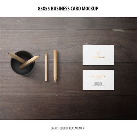 Free Psd Business Card Mockup