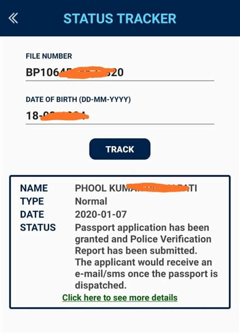 How To Check Passport Status Mpassport Seva Apps