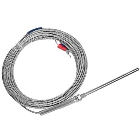 Yosoo Sonde Thermocouple M Filetage Type K Thermocouple Mm Sonde