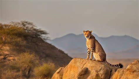 How have cheetahs adapted to their environments?