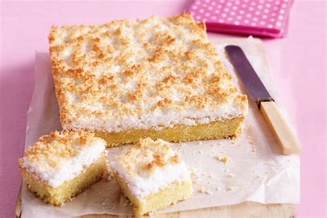Lest They Be Lost Lemon Coconut Slice