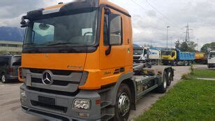 Mercedes Benz Actros 2544 Hook Lift Truck For Sale Italy Buia GY30679