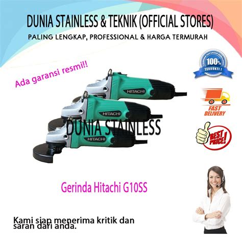 Jual Mesin Gerinda Hitachi G10SS2 Teknik Interior Almunium Stainless