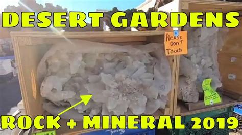 Desert Gardens Rock Gem and Mineral Show 2019 - Quartzsite AZ | Gems ...