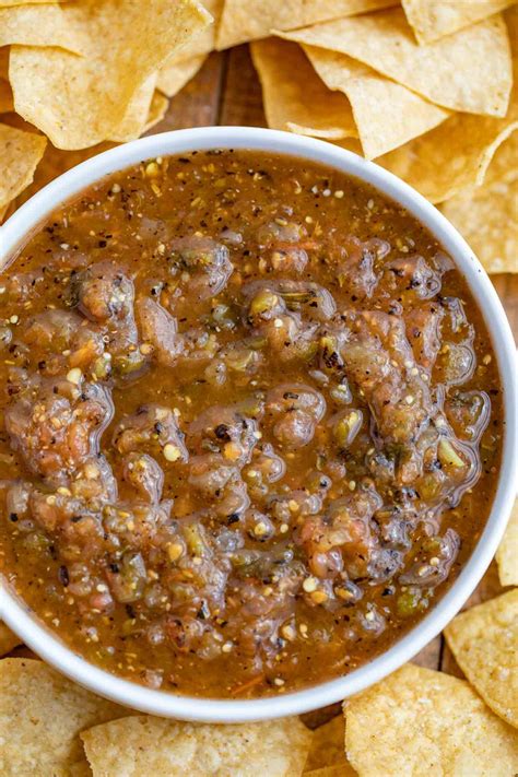 Chipotle Tomatillo Green Chili Salsa