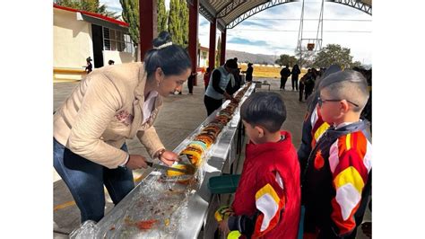 El H Ayuntamiento De Libres Celebra El Tradicional Corte De La Rosca