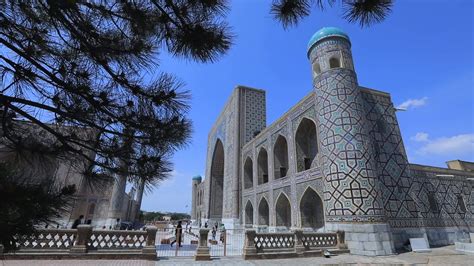 Registan Square in Samarkand, Ancient Uzbekistan 20894550 Stock Video ...