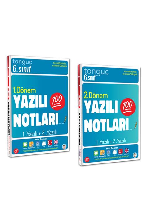 Tonguç Akademi Sınıf Yazılı Notları Dönem Ve 44 OFF