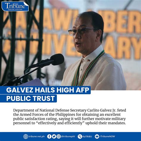 Daily Tribune On Twitter Galvez Was Referring To The December