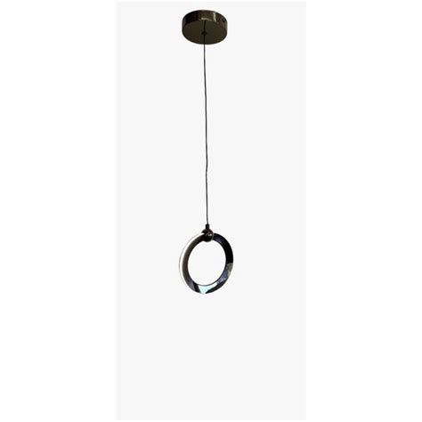 Pendente LED Luz Amarela IP20 Mercurio Black GMH Leroy Merlin