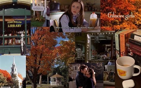 Gilmore Girls Macbook Background Collage Gilmore Girls Fall