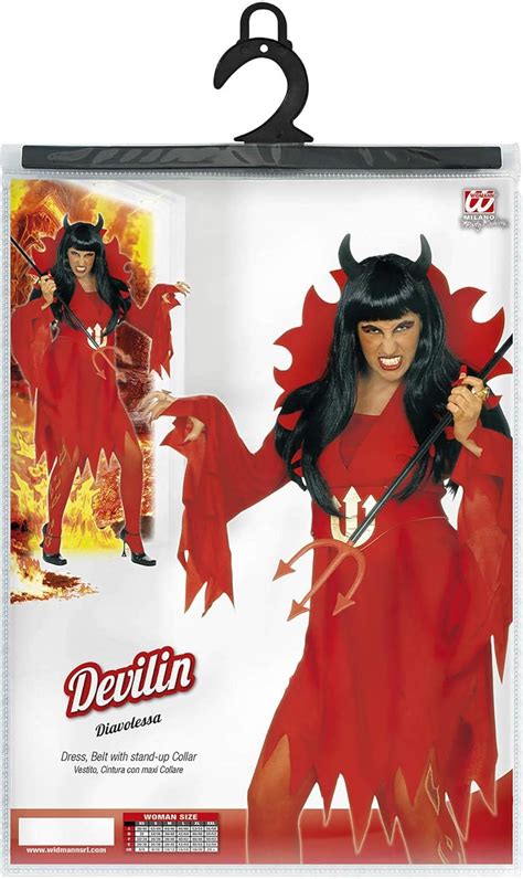 Ladies Devilin Teenage Costume for Halloween Satan Lucifer Fancy Dress – TopToy