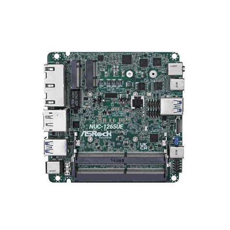 NUC 1265UE Official ASRock Industrial Distributor And Integrator