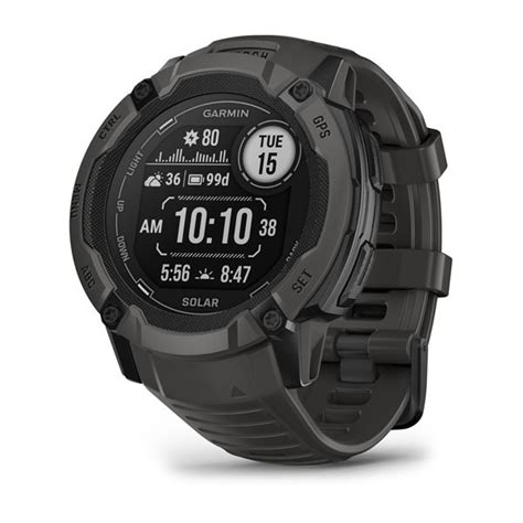 Instinct 2x Solar Solar Smart Watch With Led Flashlight Graphite Wearables Garmin Malaysia