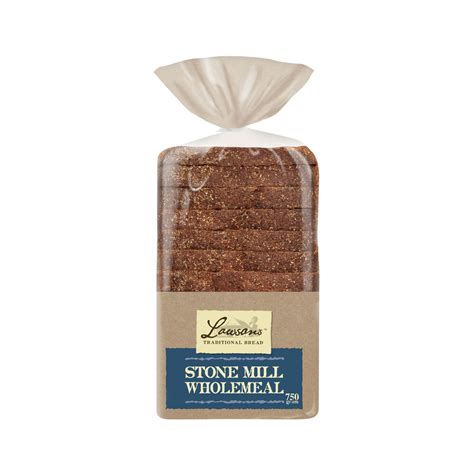 Buy Lawson S Traditional Stone Mill Wholemeal Bread 750g Coles