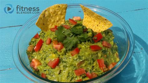 Healthy Easy Guacamole Recipe Fitness Blender