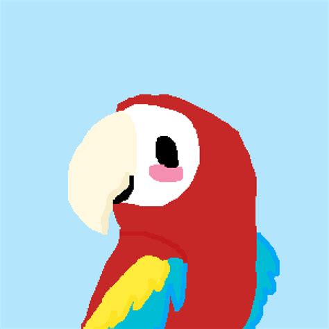 Pixilart Kawaii Parrot By KennyNeko