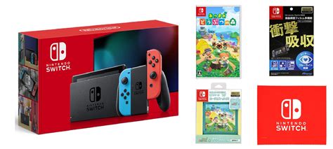 ゲームソフトゲーム機本体nintendo Switch ネオン グレー どうぶつの森同梱版 ＋lite 家庭用ゲーム機本体