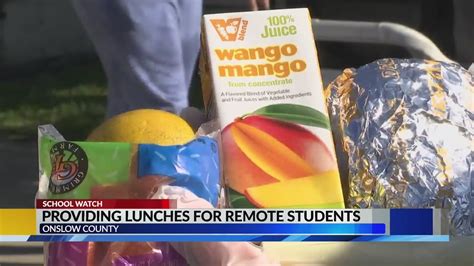 Onslow County Schools Providing Curbside Lunch Pickup For Students