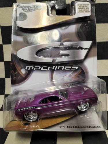 Hot Wheels G Machines Dodge Challenger Purple Kustomkollector