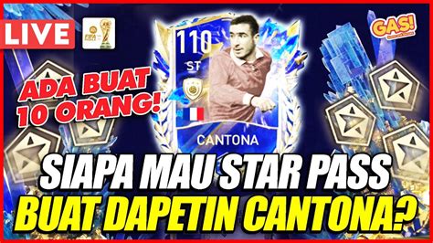 SIAPA MAU STAR PASS BUAT DAPETIN CANTONA ADA BUAT 10 ORANG FIFA