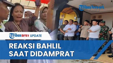 Menteri Bahlil Didamprat Emak Emak Saat Sebut Rempang Maju Karena