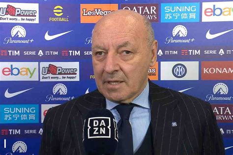 Inter Juve Marotta Si Sbilancia L Ha Detto Sullo Scudetto