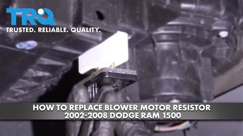 Dodge Ram Blower Motor Resistor