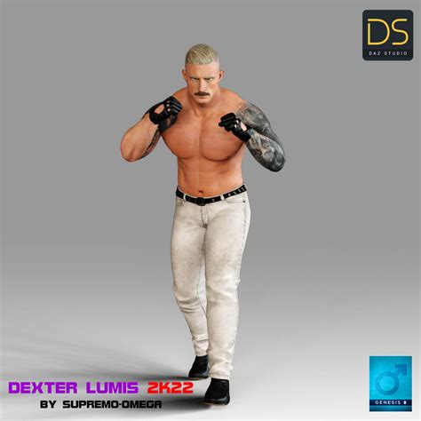 Dexter Lumis 2K22 For G8 Male Daz Content By Supremoomega